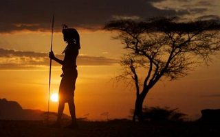 Sonnenuntergang Tsavo West