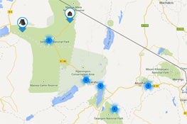 map serengeti